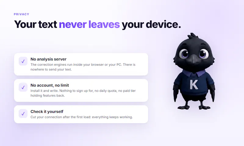 Korr for Chrome screenshot 7