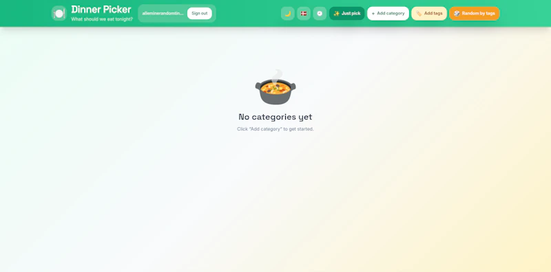 Dinnerpickr screenshot 4