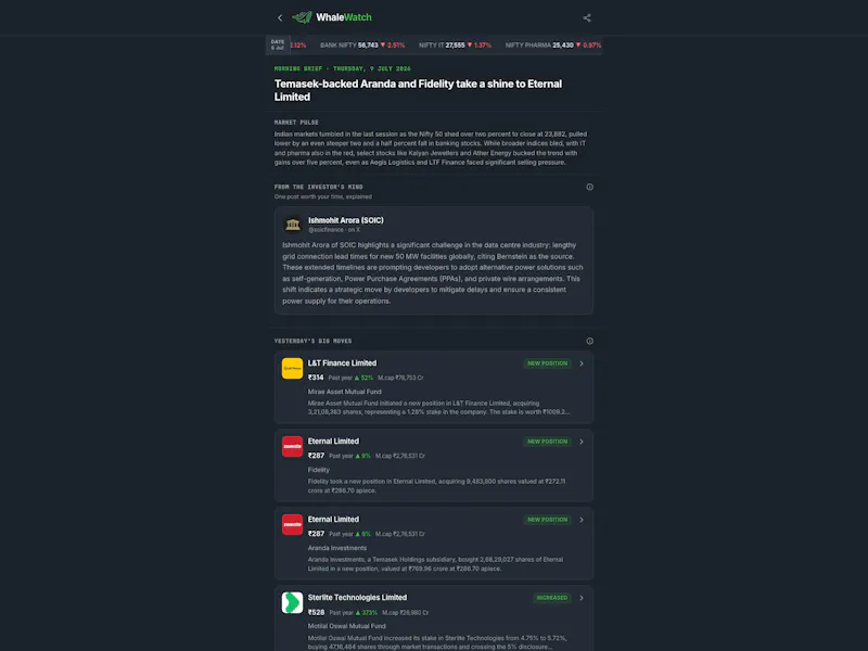 WhaleWatch screenshot 2