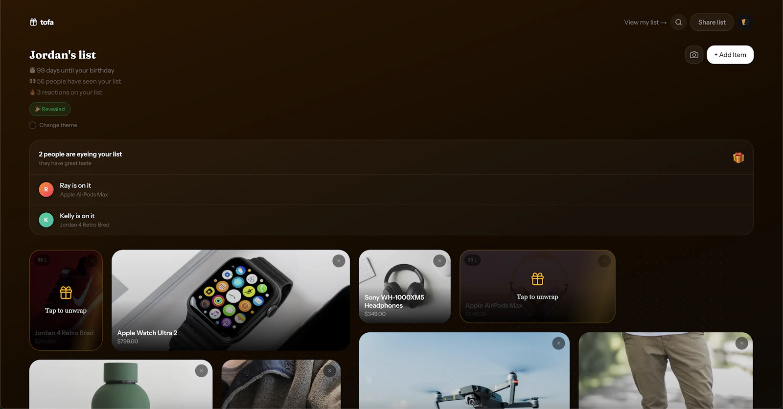 Tofa screenshot 4