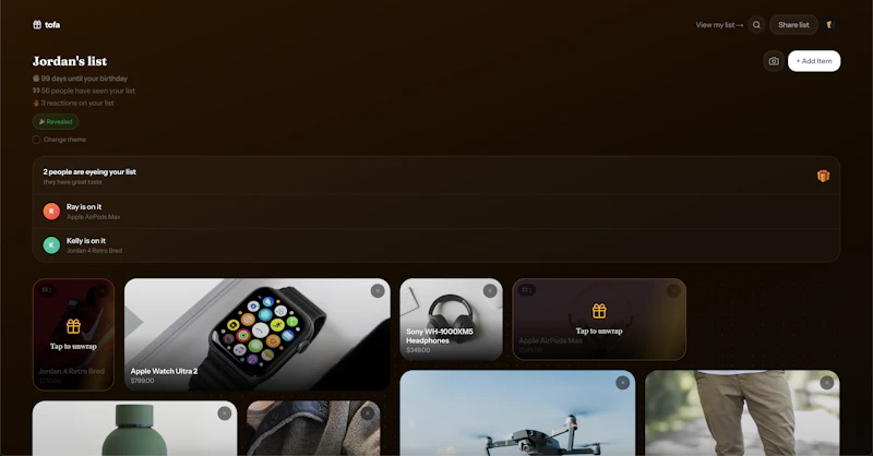 Tofa screenshot 4