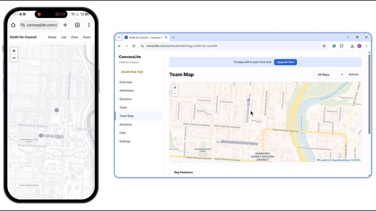 CanvassLite gallery image