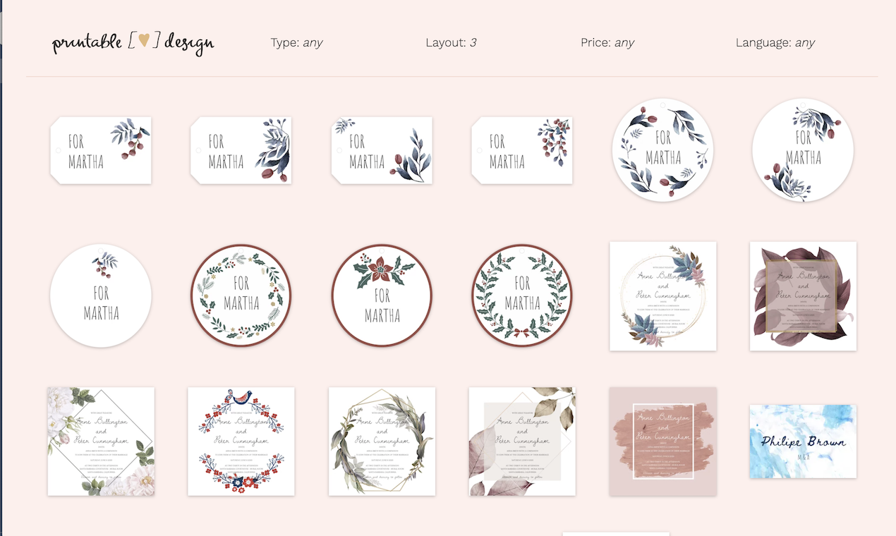 Printable Design gallery image