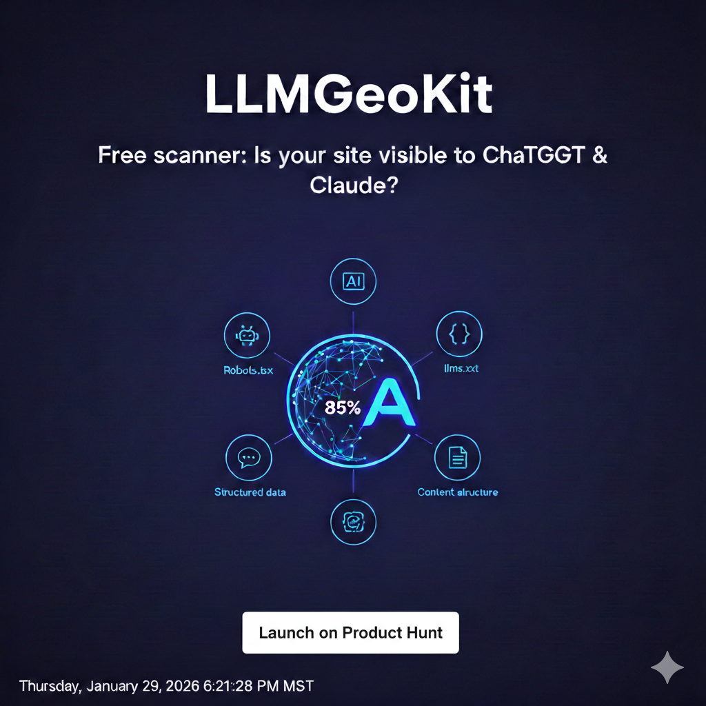 LLMGeoKit logo
