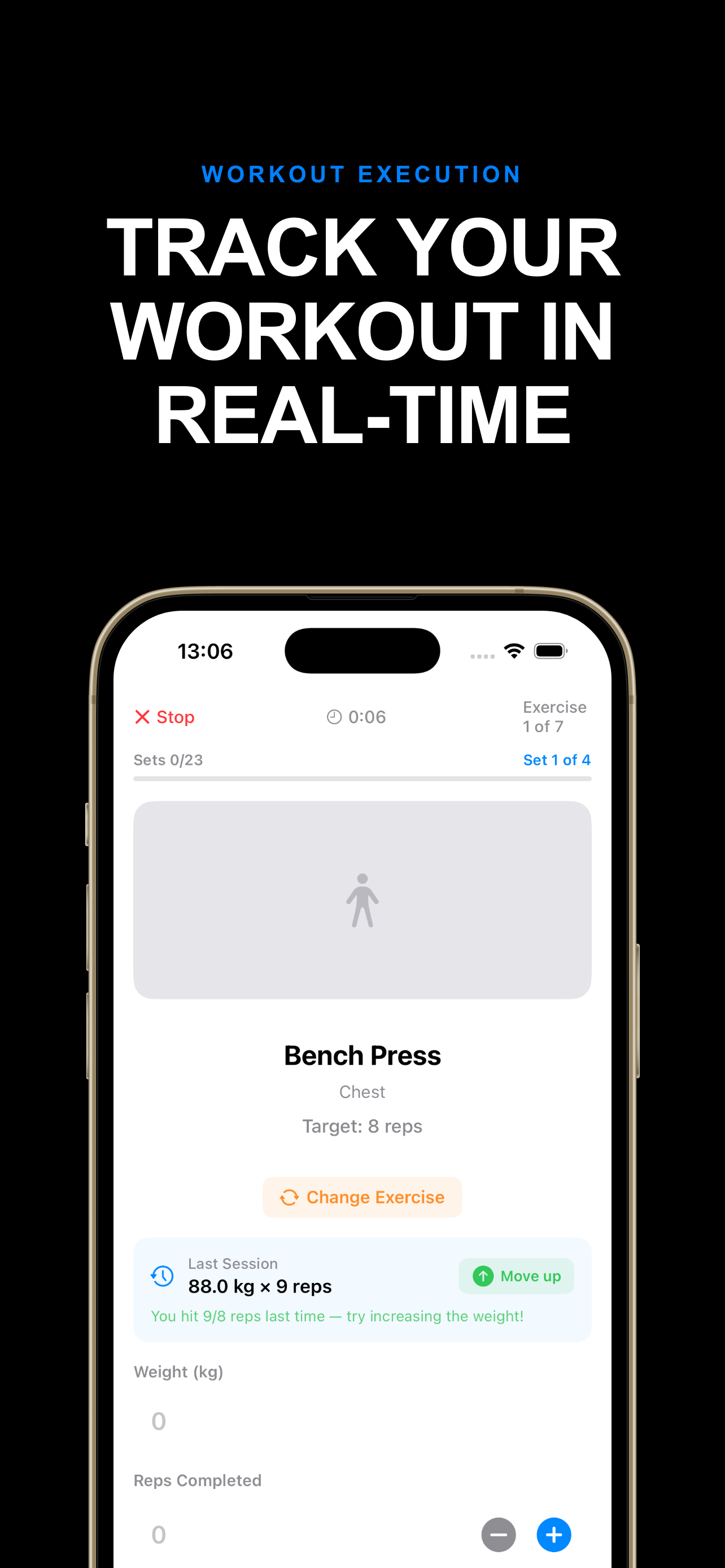 LiftWise - Gym Tracker gallery image