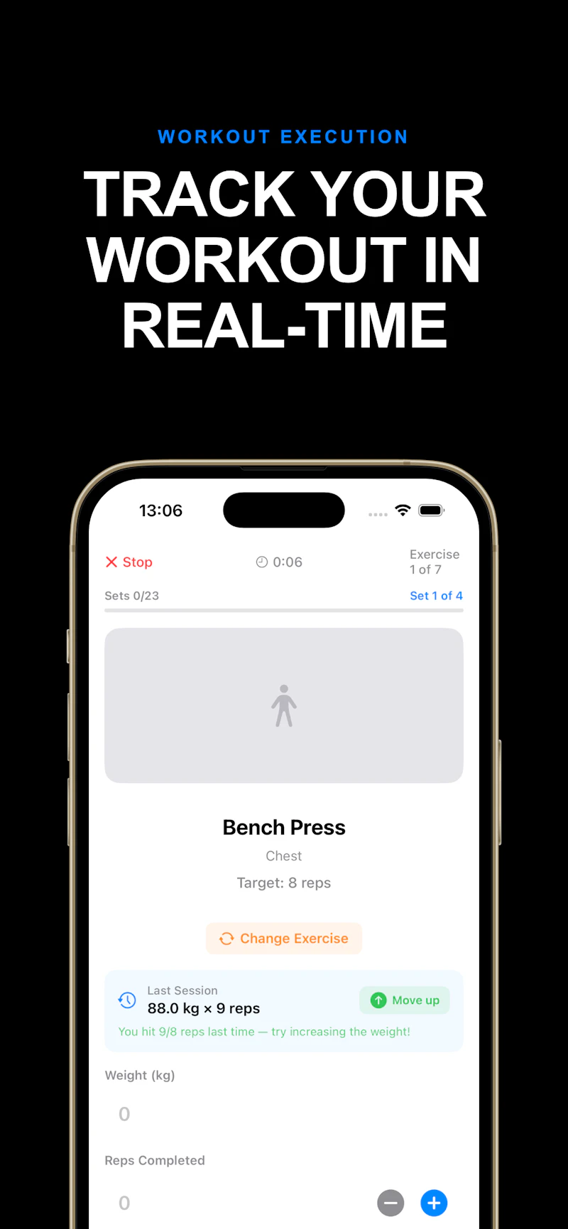 LiftWise - Gym Tracker screenshot 2