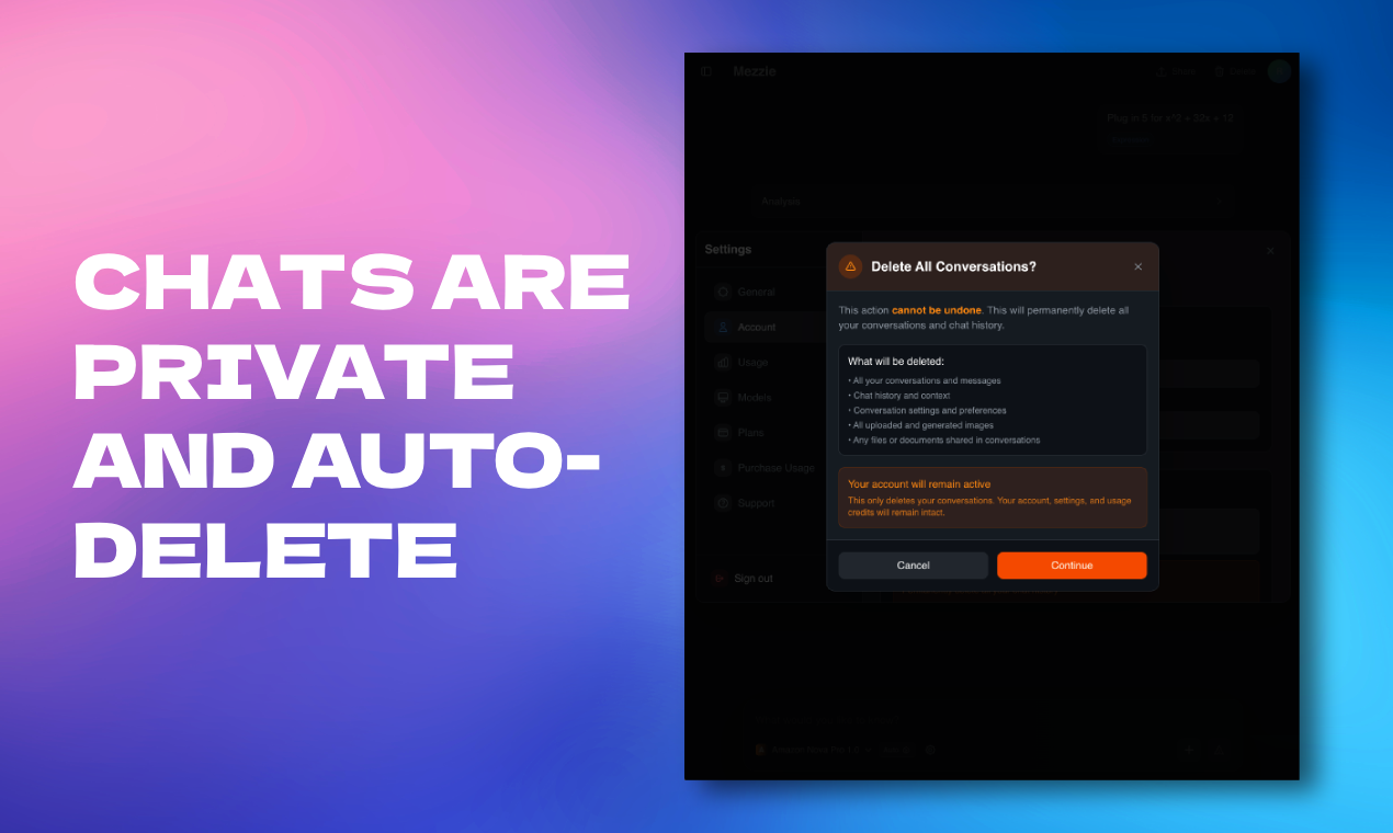 Média Mezzie - Sélectionne automatiquement une IA optimale pour chaque message, de manière transparente 5