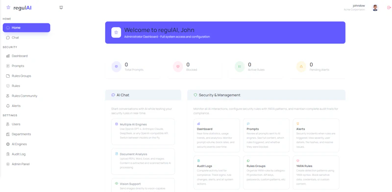 Regulai screenshot 1