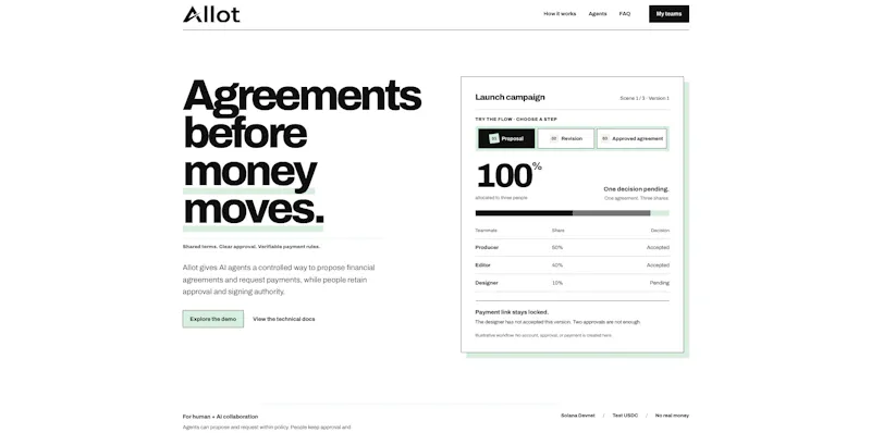 Allot screenshot 2