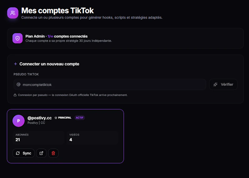 Postivy — Deviens viral sur TikTok screenshot 3