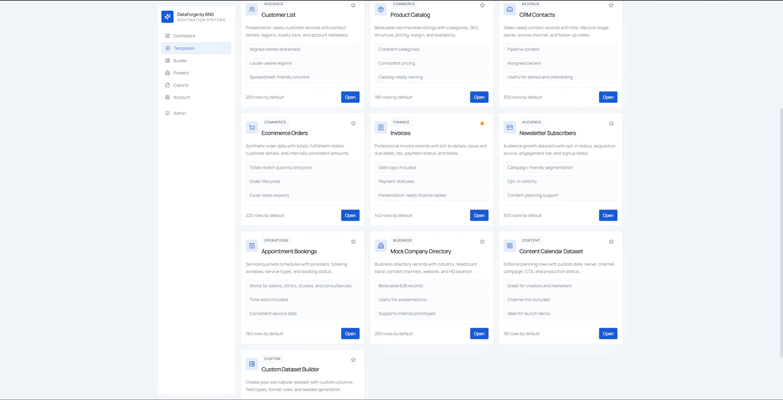DataForge by RNS screenshot 3