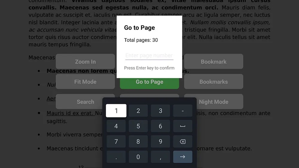 Média Visionneuse TV PDF - Transformez votre téléviseur en un lecteur PDF complet 2