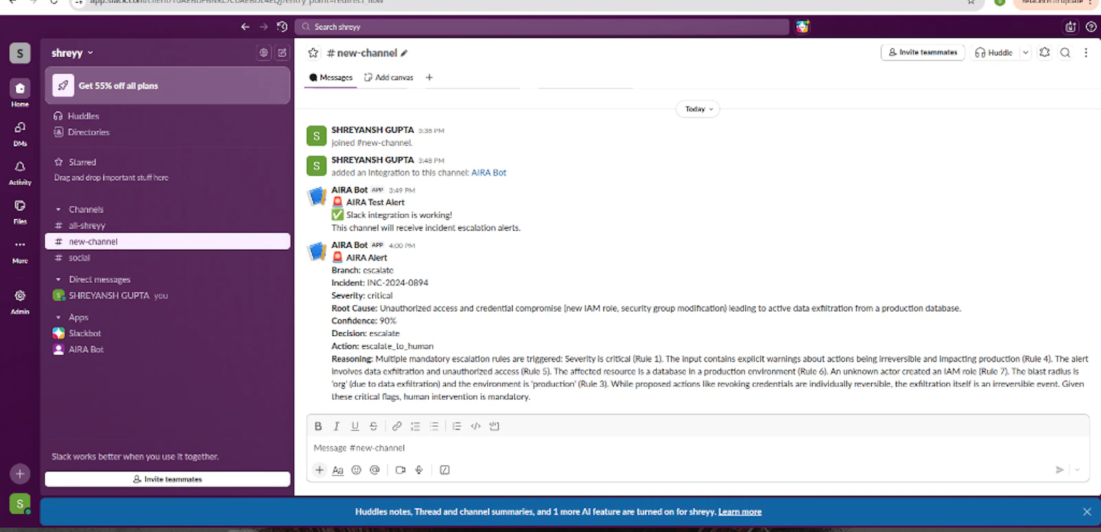 AIRA screenshot 1