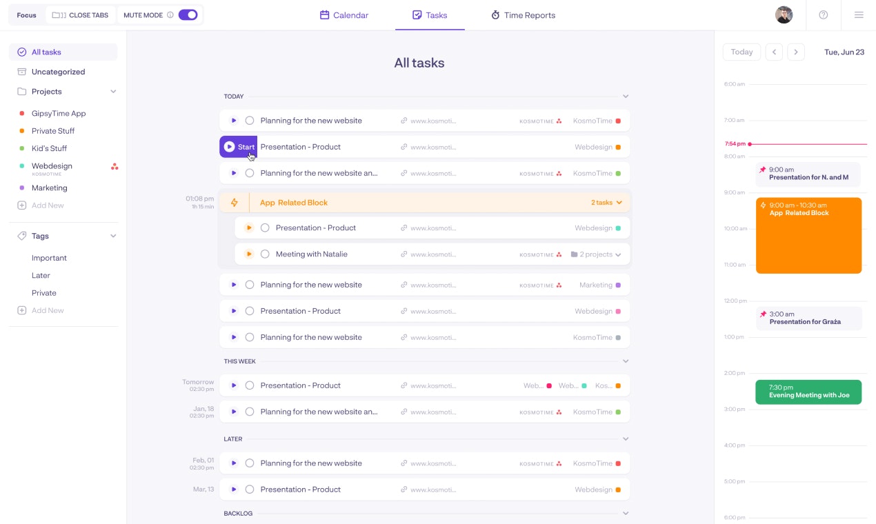 KosmoTime gallery image