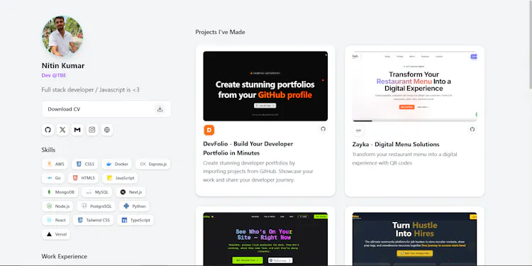 DevFolio