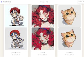 Pixel Bead Art Generator gallery image