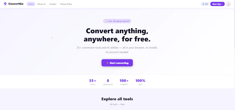 ConvertGo screenshot 2