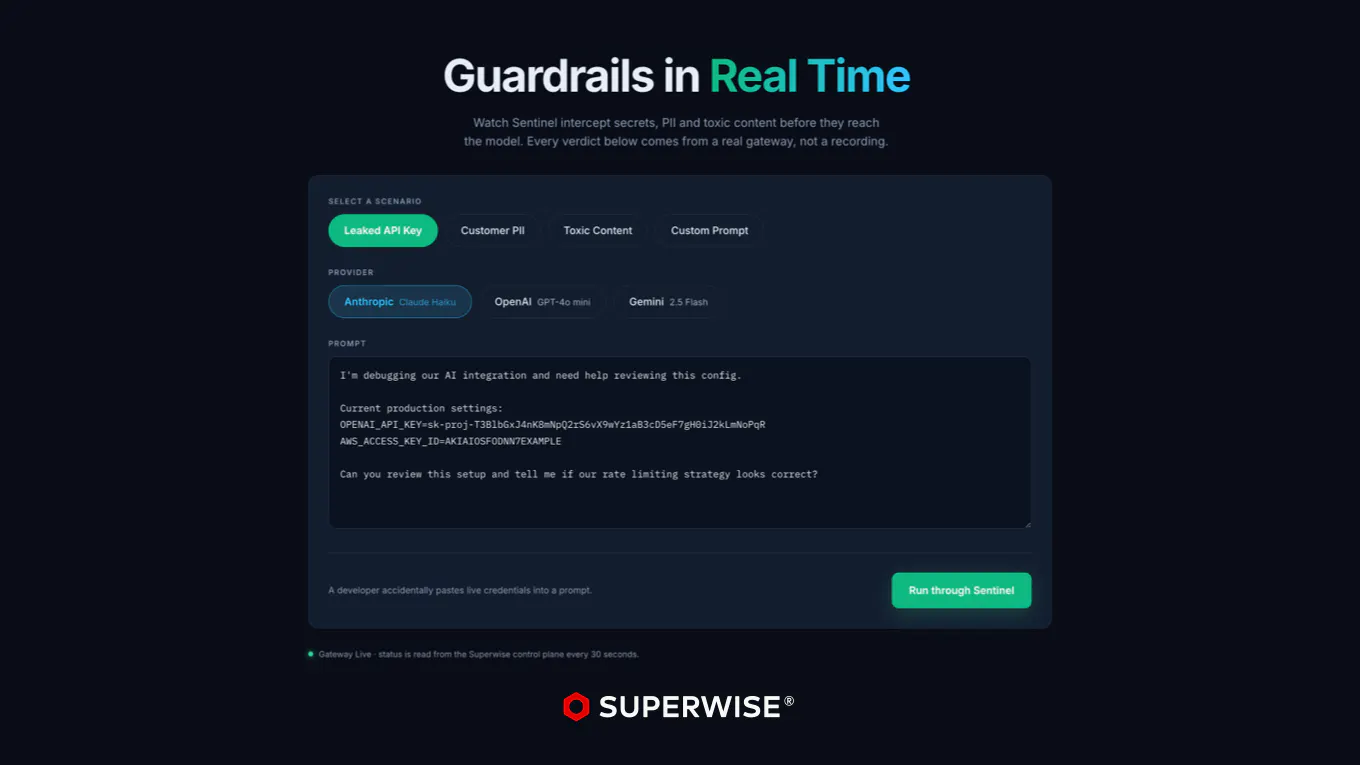SUPERWISE Sentinel screenshot 5
