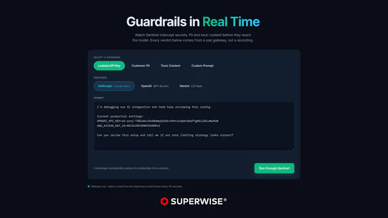 SUPERWISE Sentinel screenshot 5