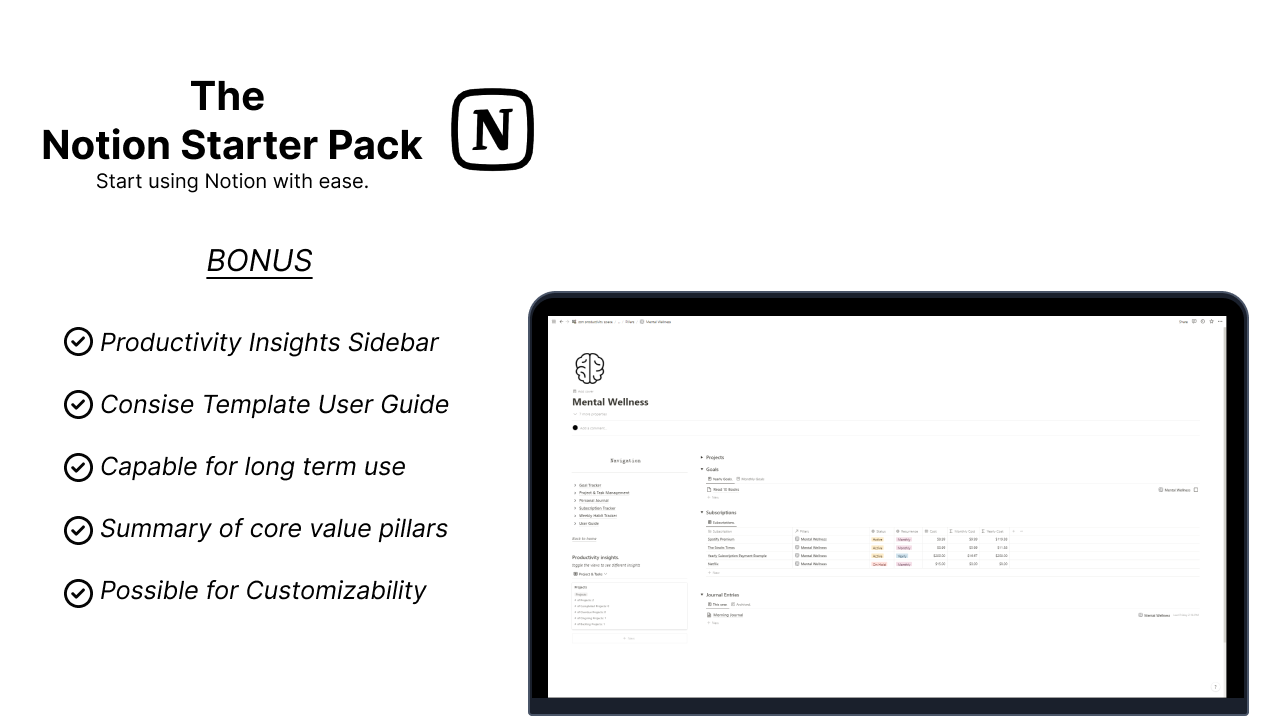 Notion Starter Pack gallery image