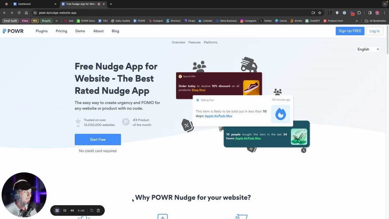 startuptile FOMO Nudge-Create urgency that moves product fast