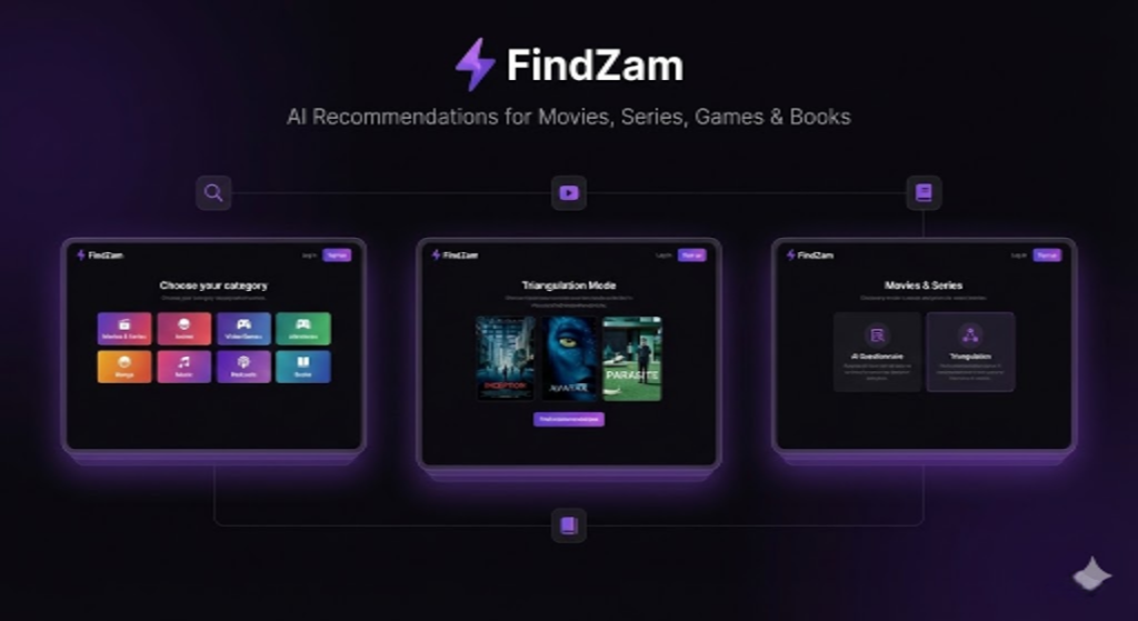 FindZam - Screenshot 2 showing product features and functionality