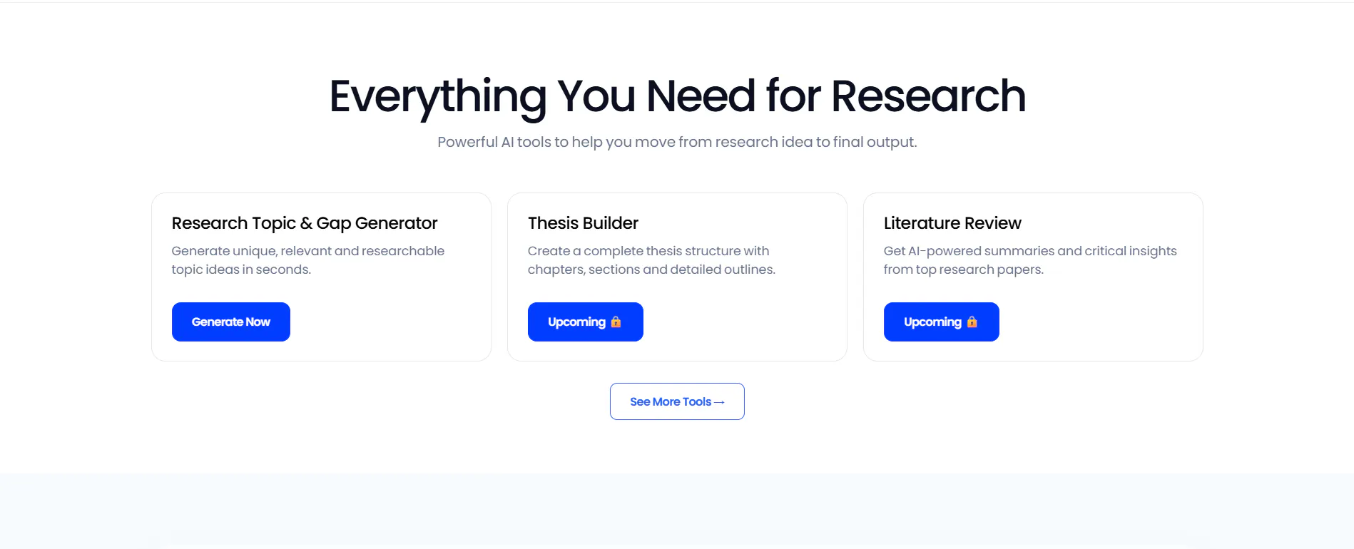 ResearchGap AI gallery image