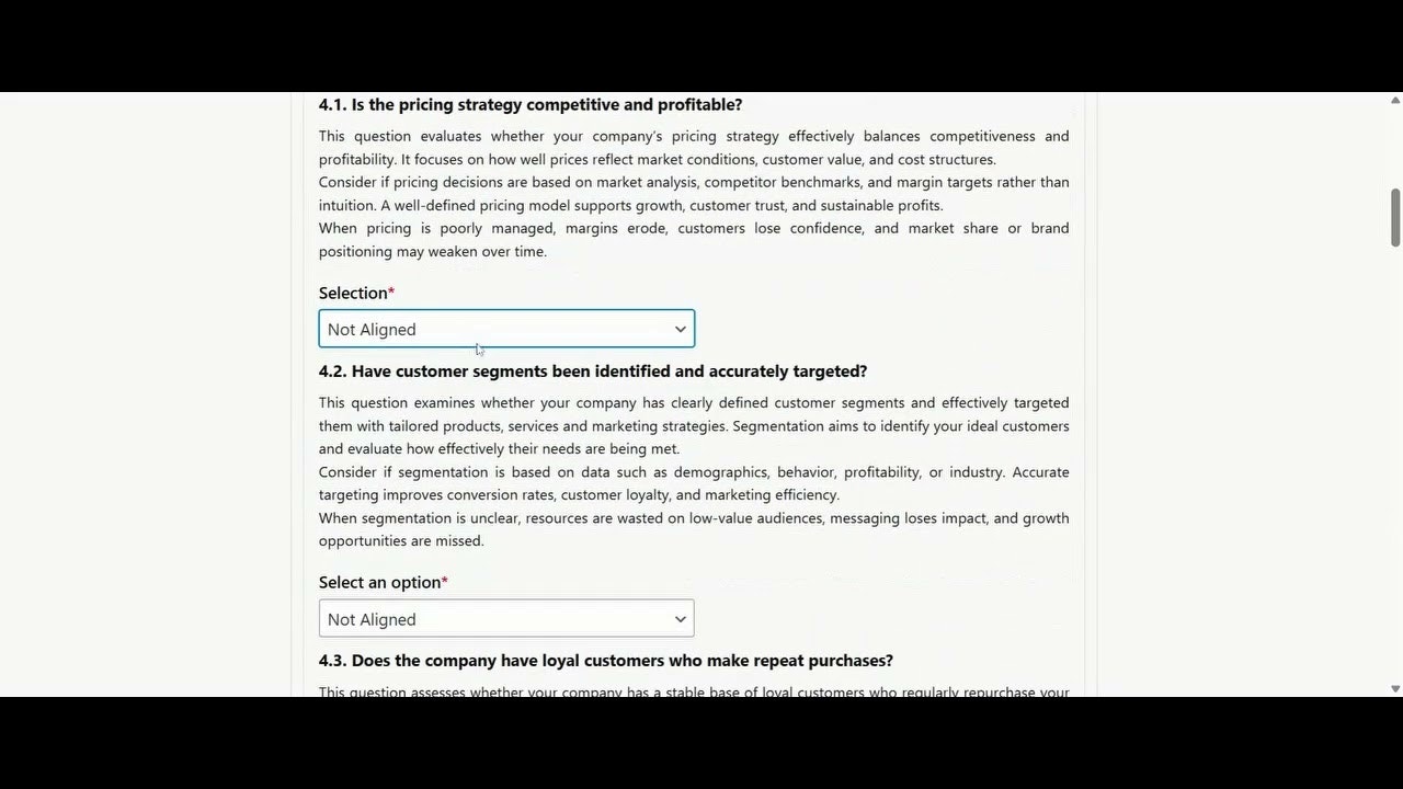 Online PreConsulting Business Diagnostic gallery image