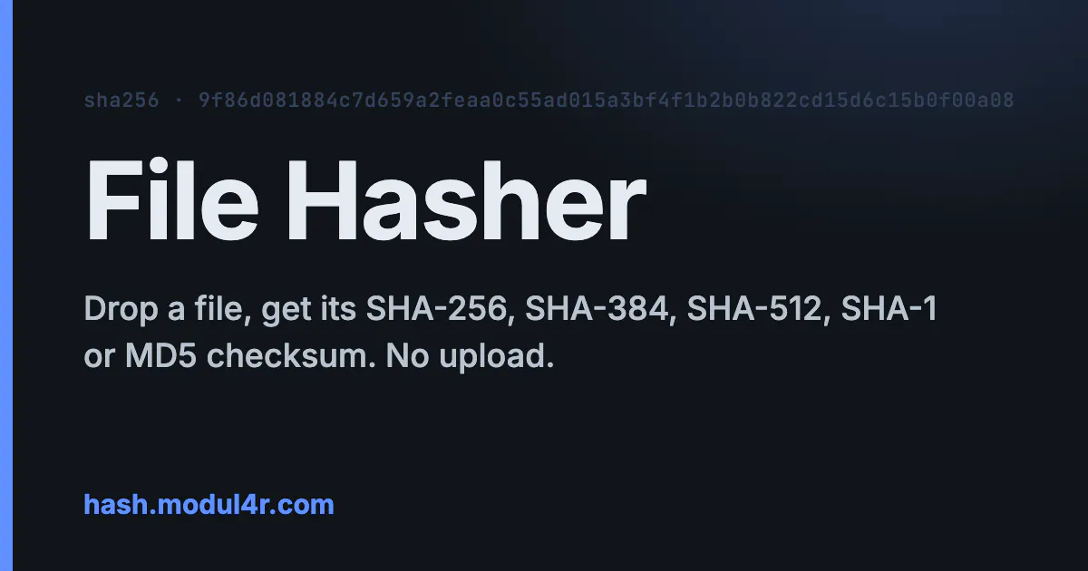 File Hasher gallery image