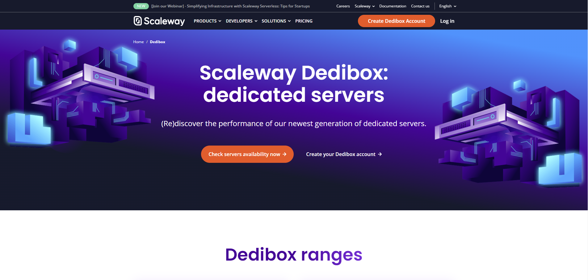 Scaleway Dedibox gallery image