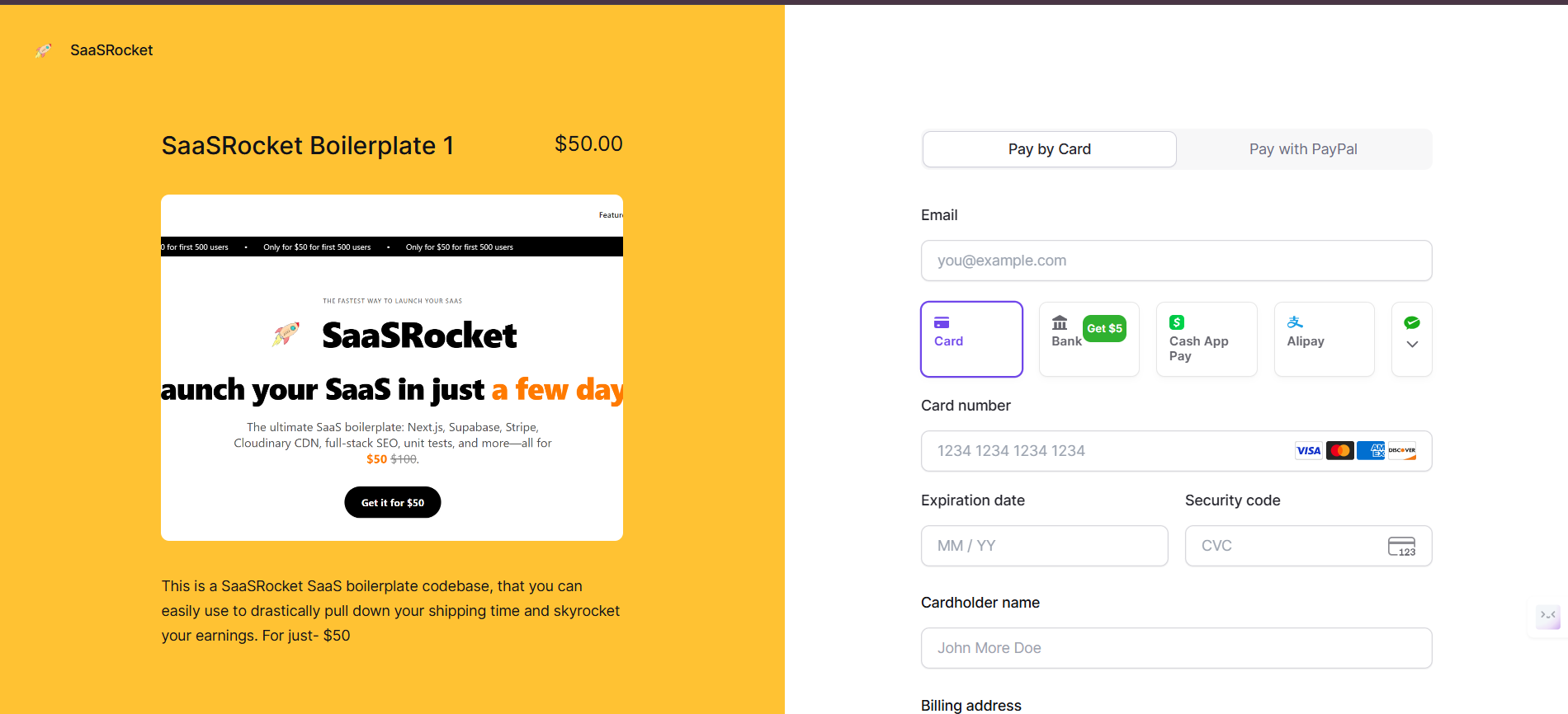 SaaSRocket - Launch your saas in hours, not months media 5