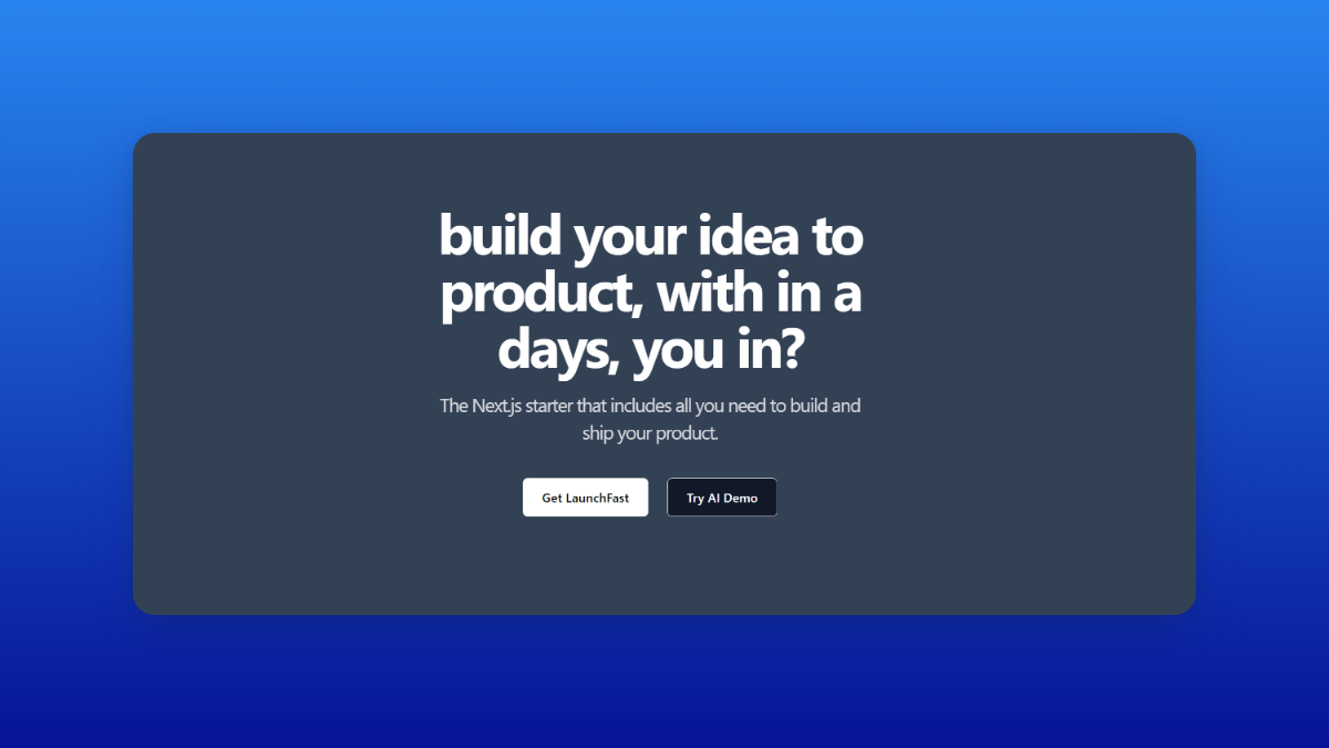 launchfast gallery image