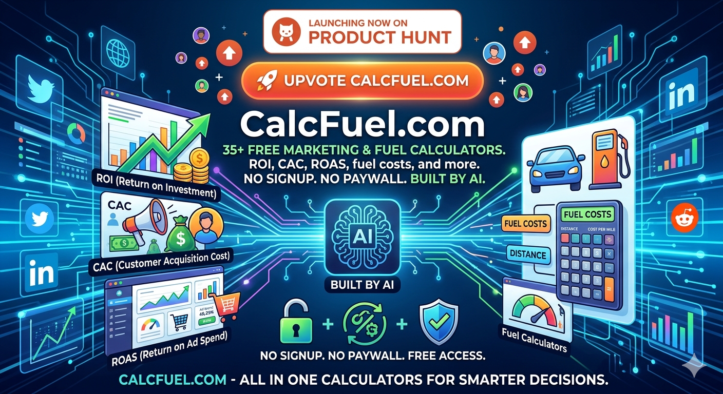 CalcFuel: Free Calculators gallery image
