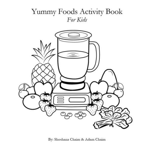 Yummy Foods Activity Book For Kids
