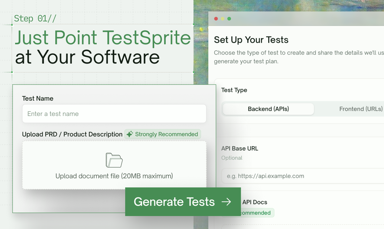 TestSprite 3.0 gallery image