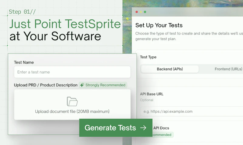 TestSprite 3.0 screenshot 4