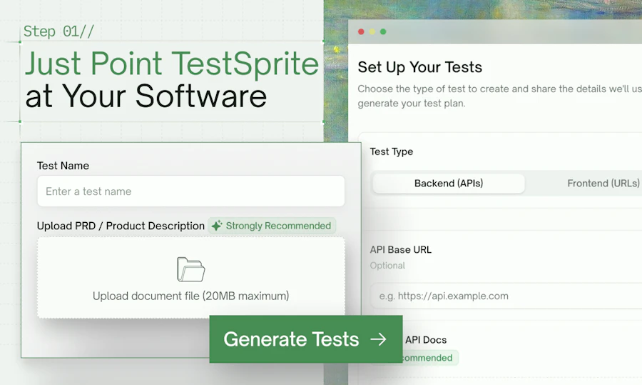 TestSprite 3.0 screenshot 4
