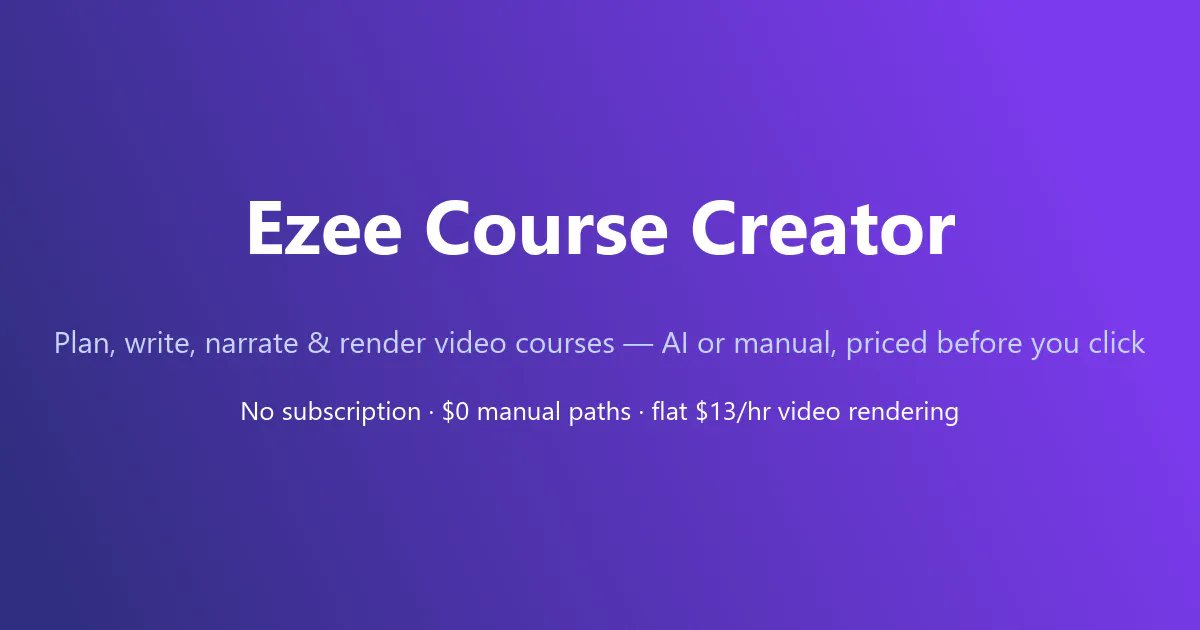 Ezee Course Creator gallery image