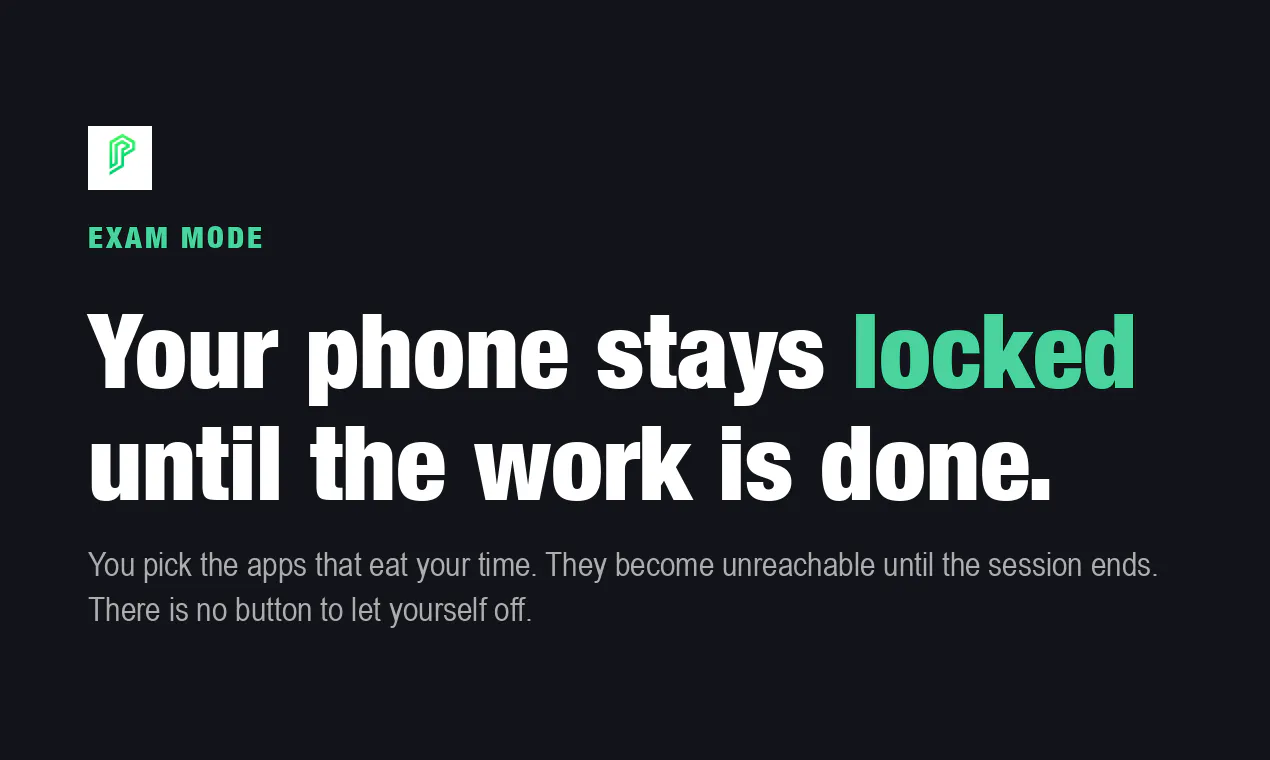 Productif.io Exam Mode gallery image