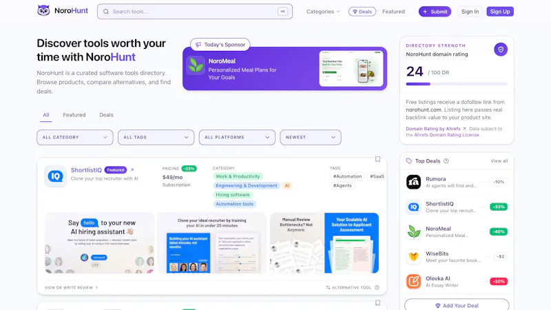 NoroHunt screenshot 1