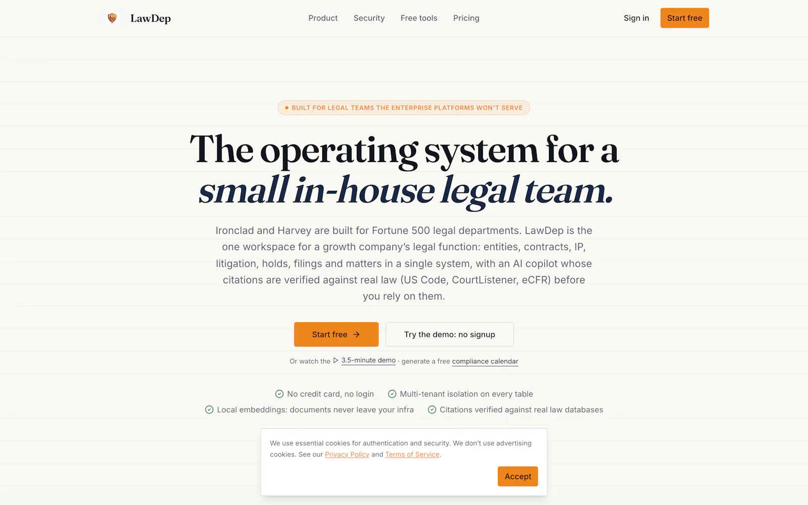 LawDep screenshot 7