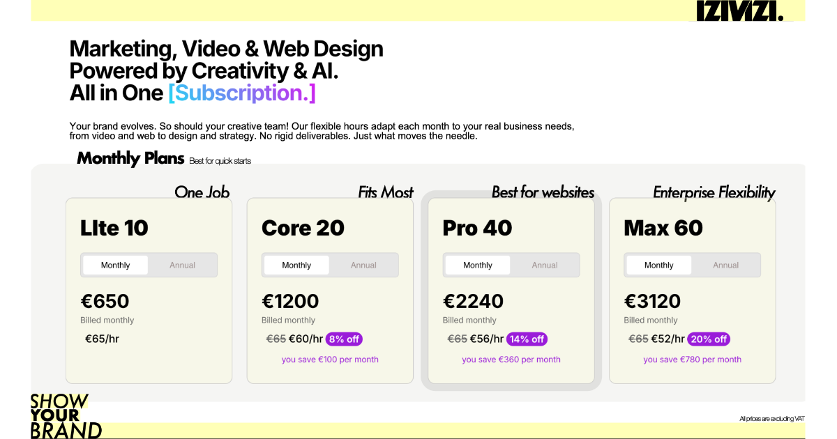 Izivizi Framer Design Solutions media 1
