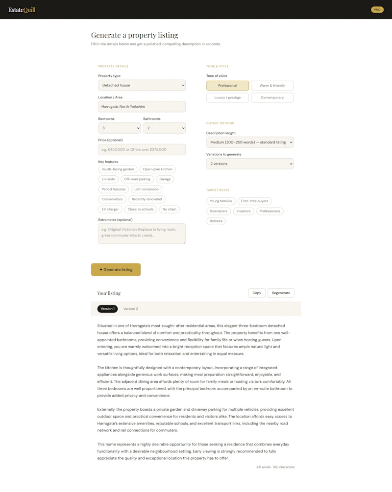 EstateQuill screenshot 4