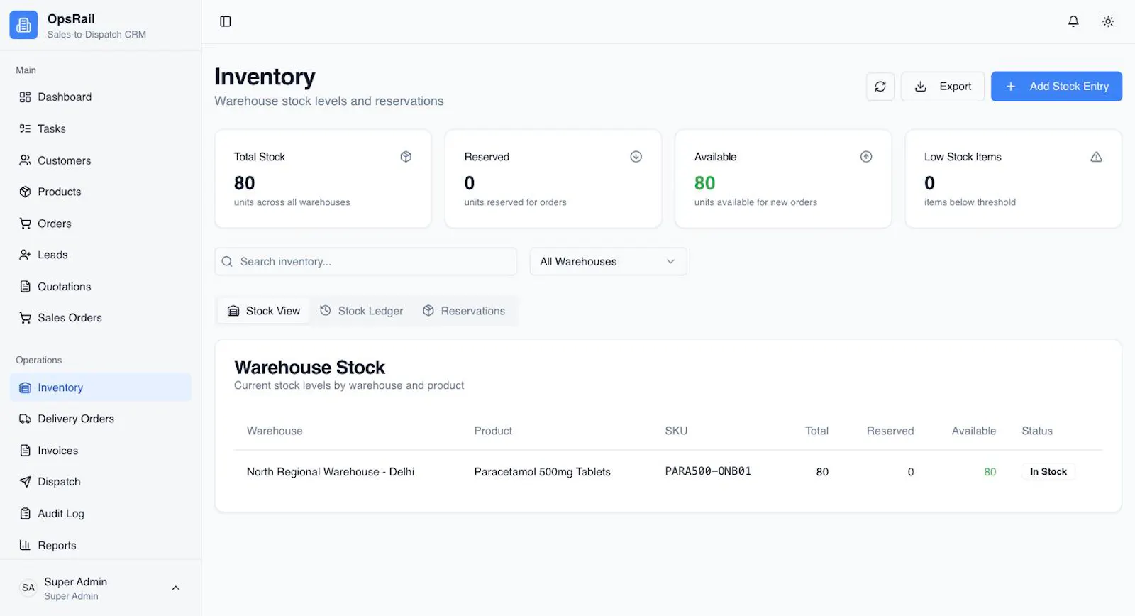 OpsRail screenshot 4