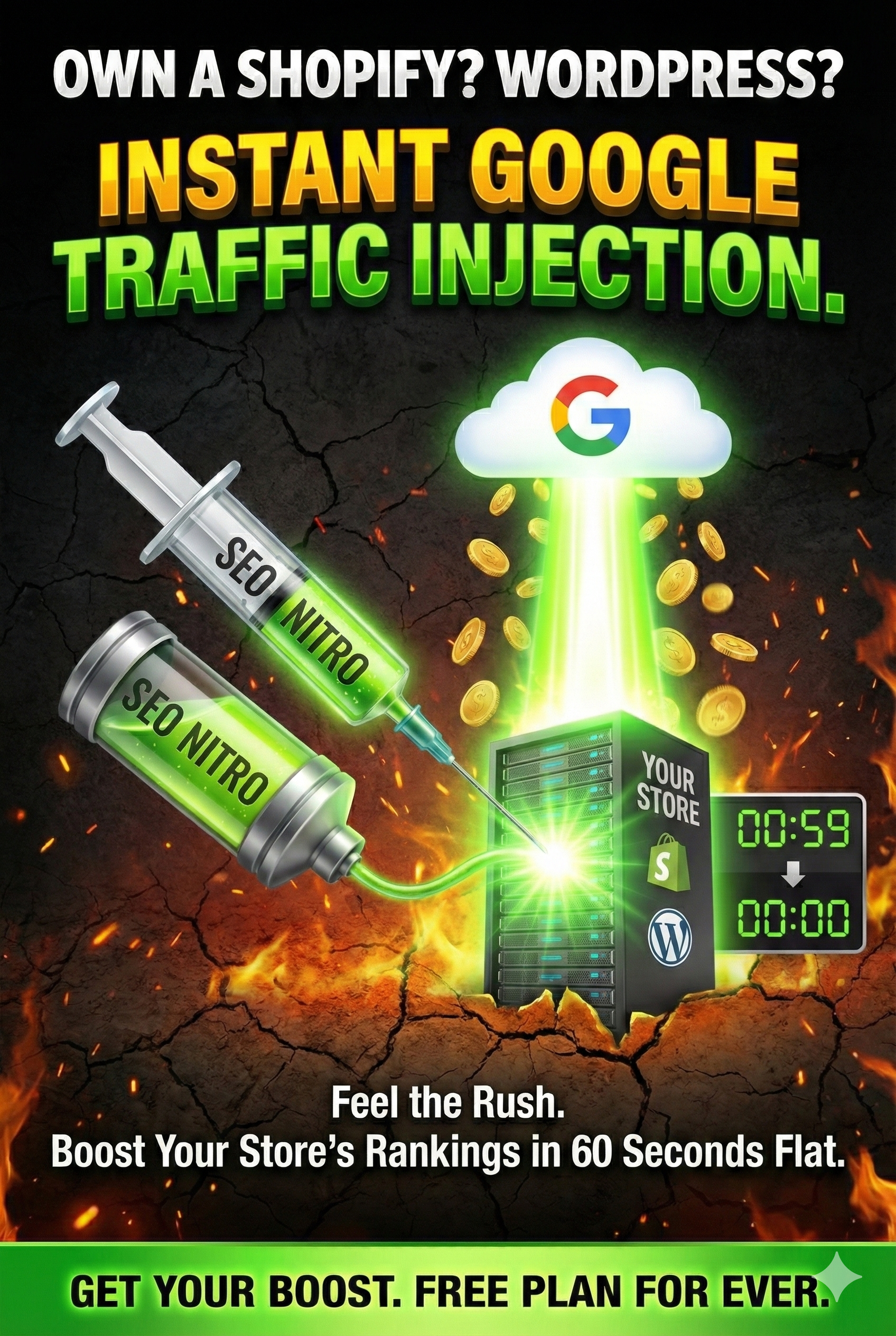 FREE SEO AUTOMATION FIRST 50 000 USERS - Screenshot 3 showing product features and functionality