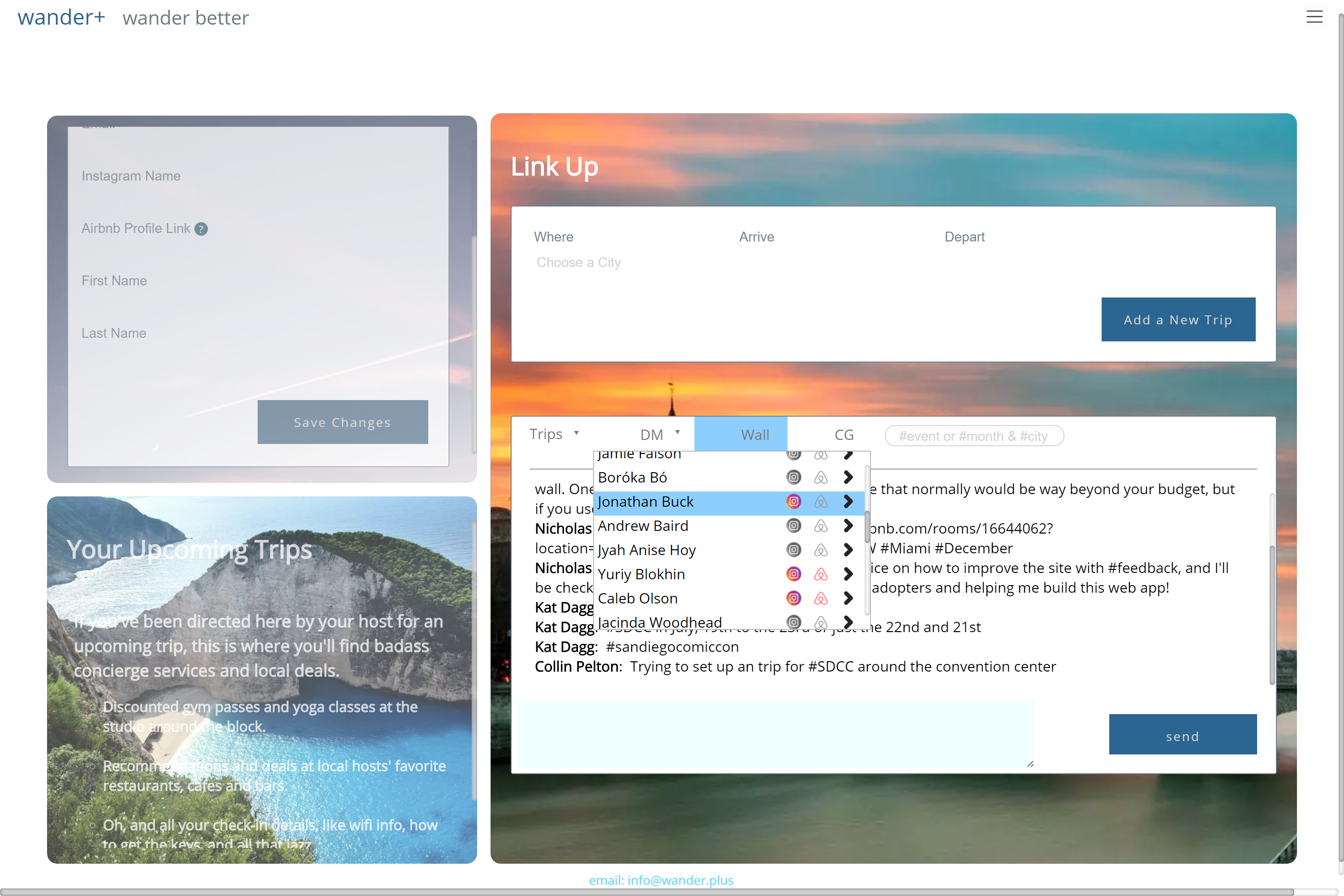 wanderPlus gallery image