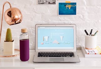 Soma Glass Water Bottle gallery image
