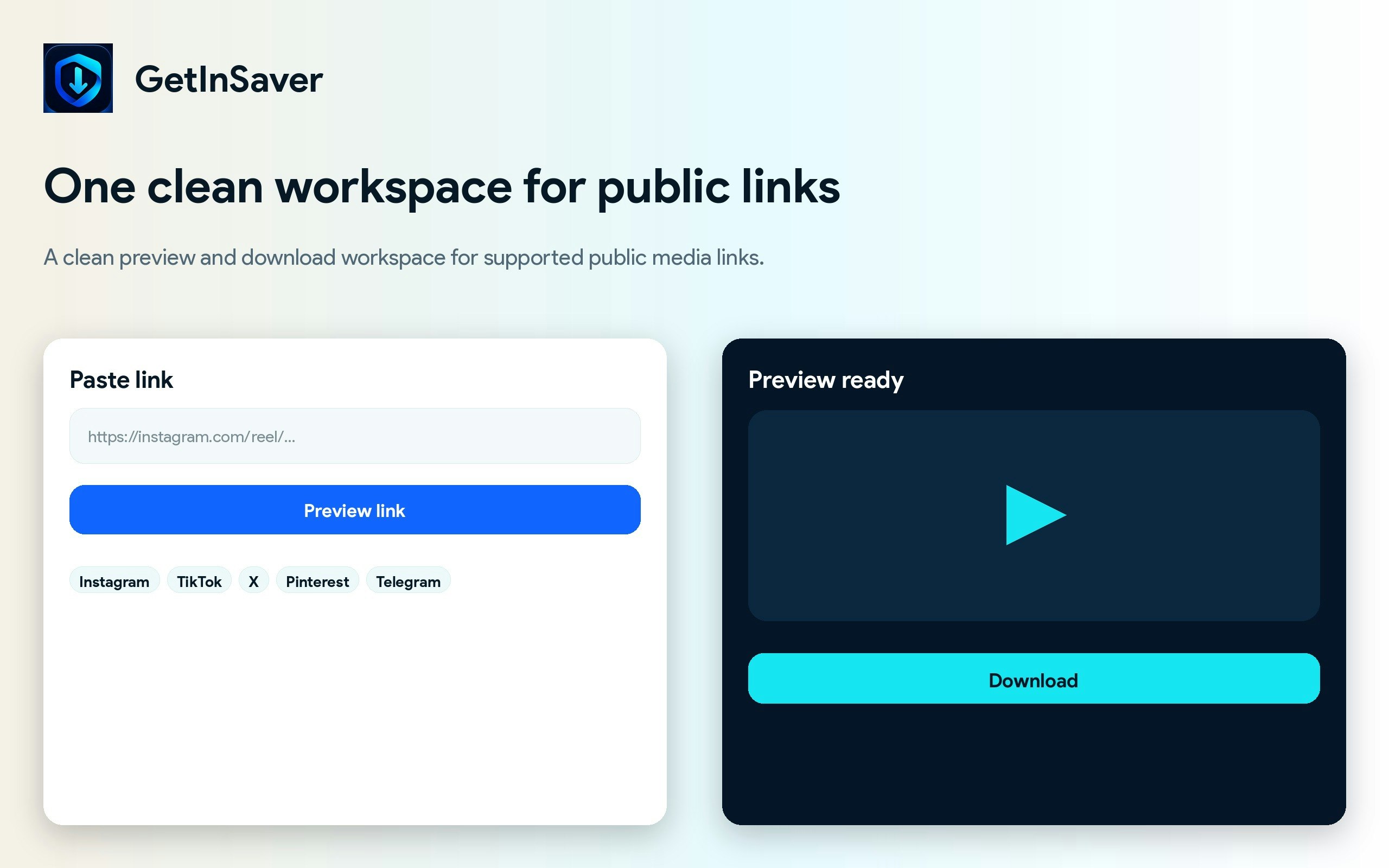 getinsaver Instagram Downloader gallery image