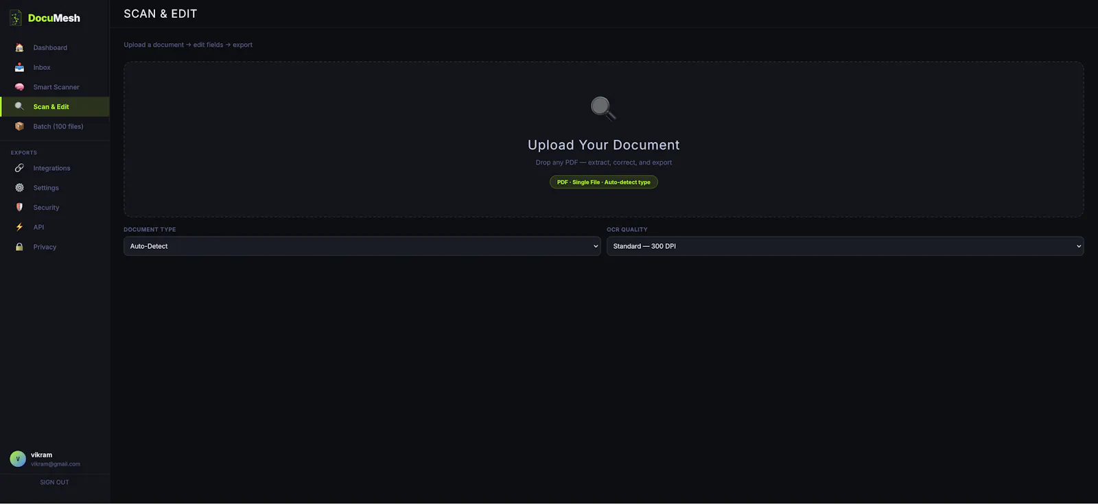 DocuMesh screenshot 1