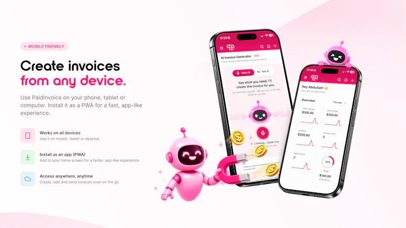 PaidInvoice screenshot 3